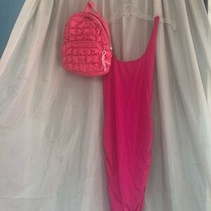 Miss Gwen’s pink backpack combo